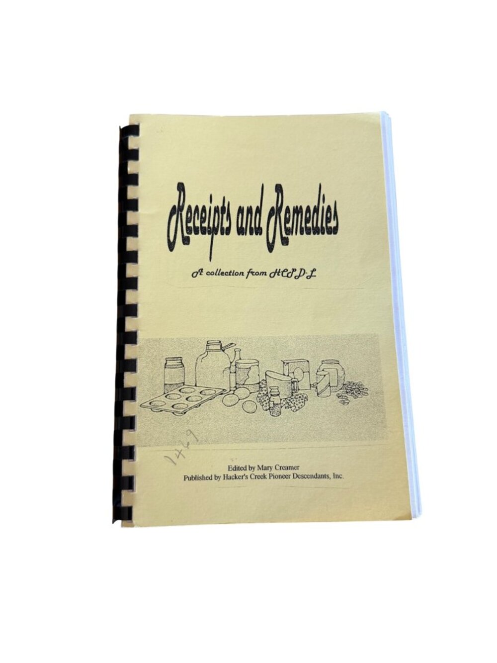 Receipts And Remedies Cookbook 1999 Hackers Creek Pioneer Descendants Recipes